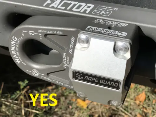 Rope Guards for UltraHook and FlatLink Products